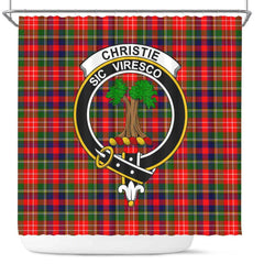 Christie Tartan Crest Shower Curtain