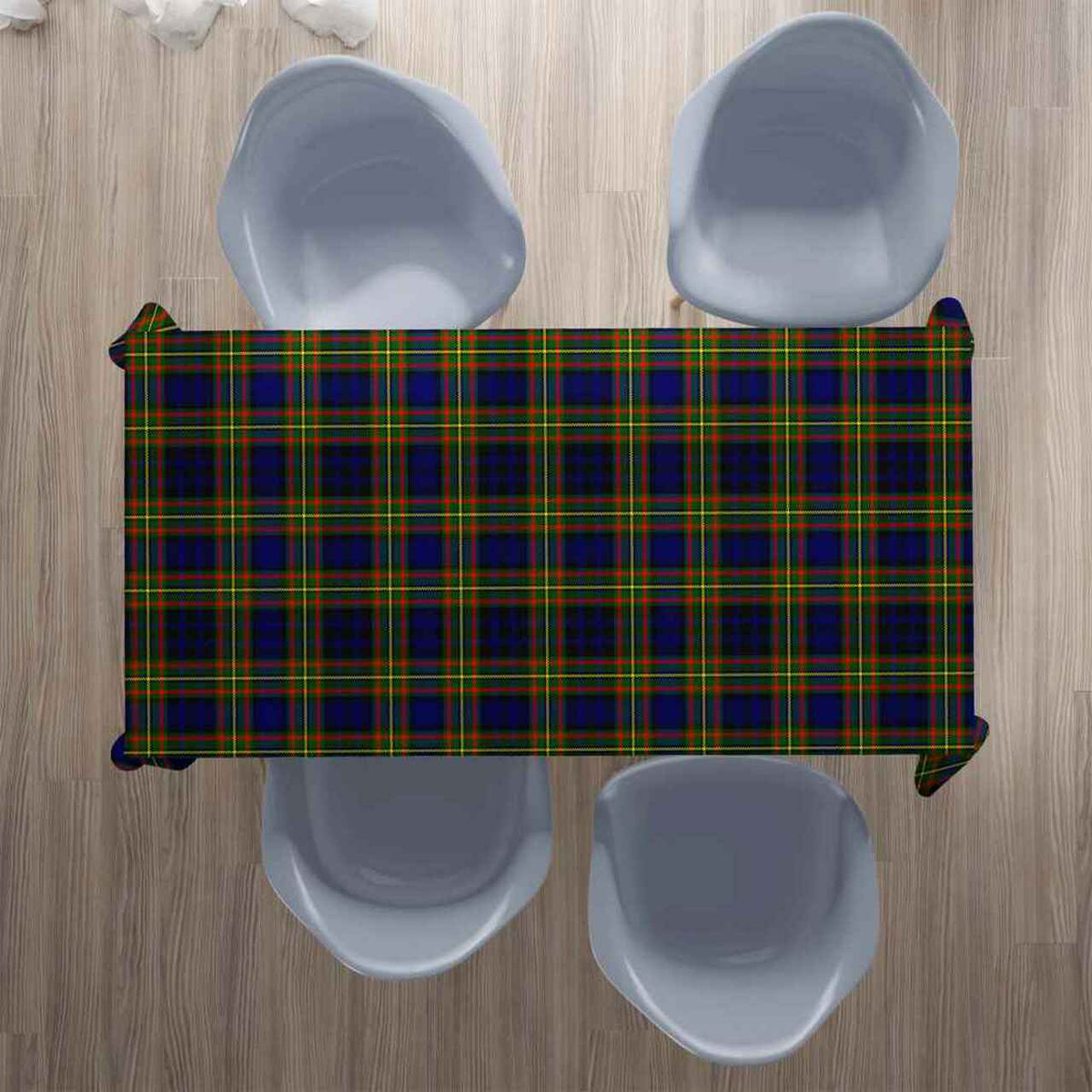 Clelland Modern Tartan Tablecloth