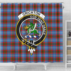 Crichton Tartan Crest Shower Curtain