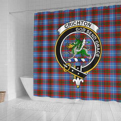 Crichton Tartan Crest Shower Curtain