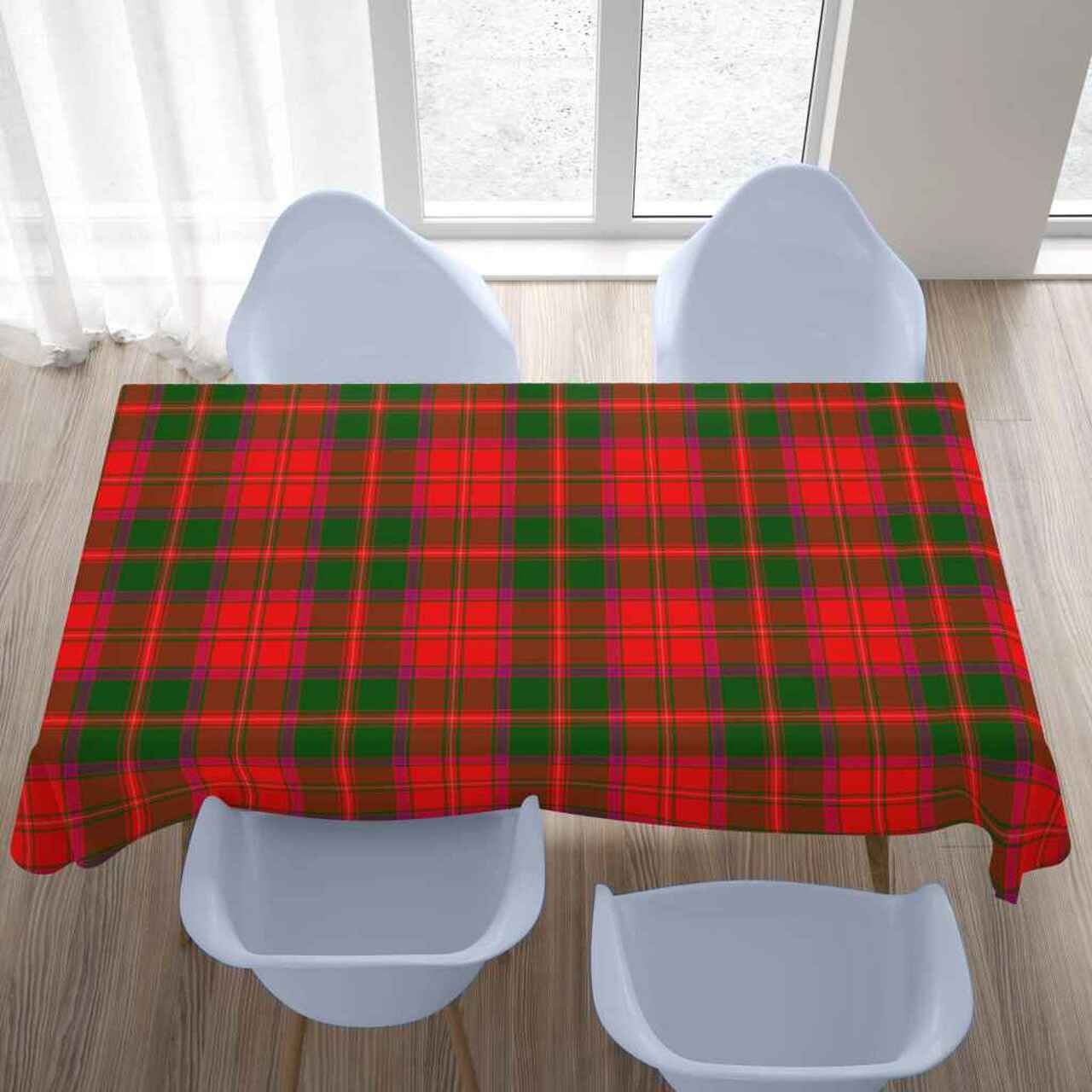 Crief District Tartan Tablecloth