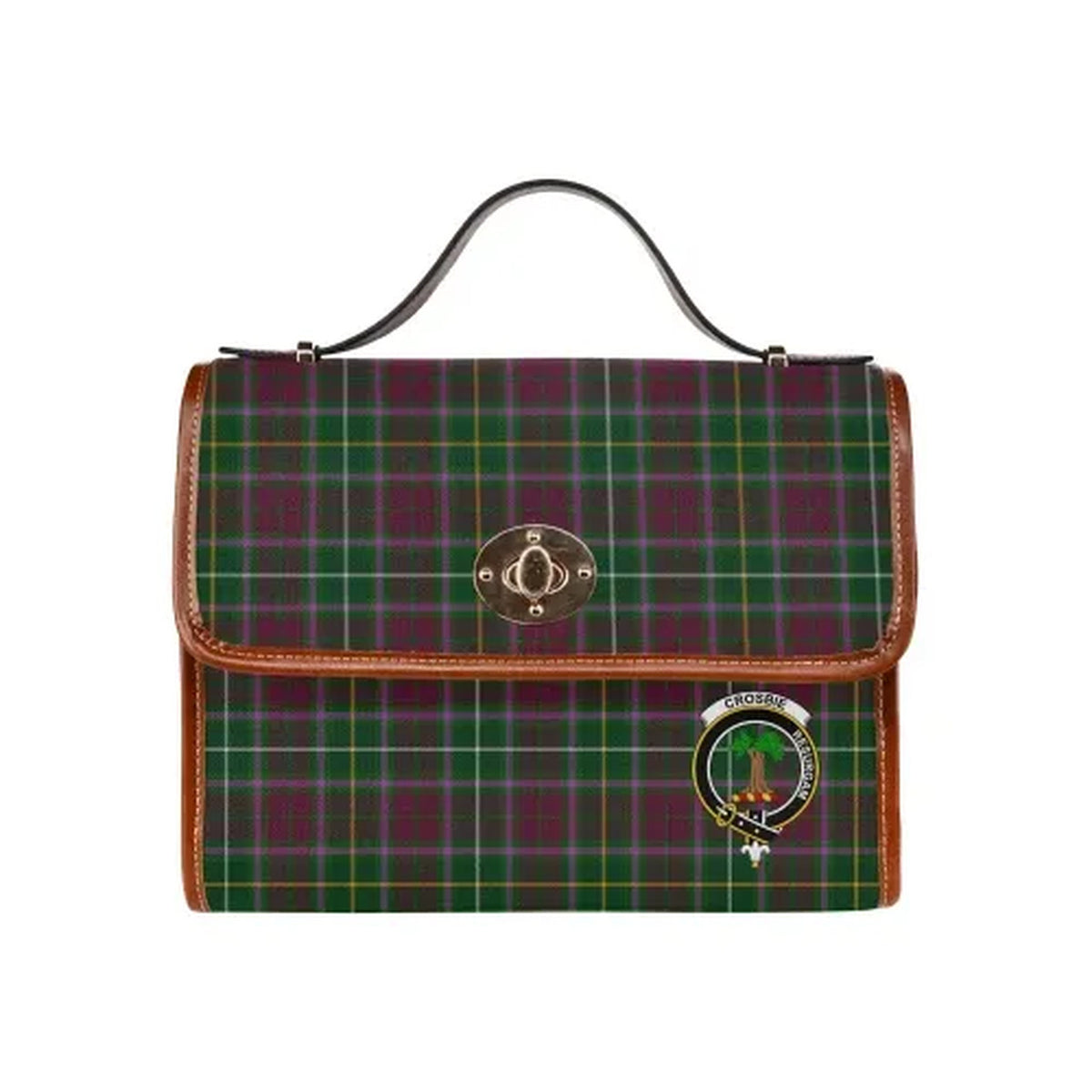 Crosbie Tartan Canvas Bag