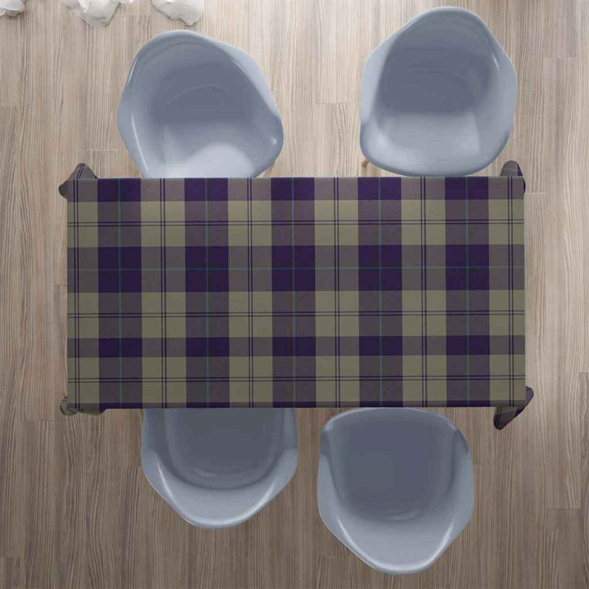 Cunningham Dress Blue Dancers Tartan Tablecloth