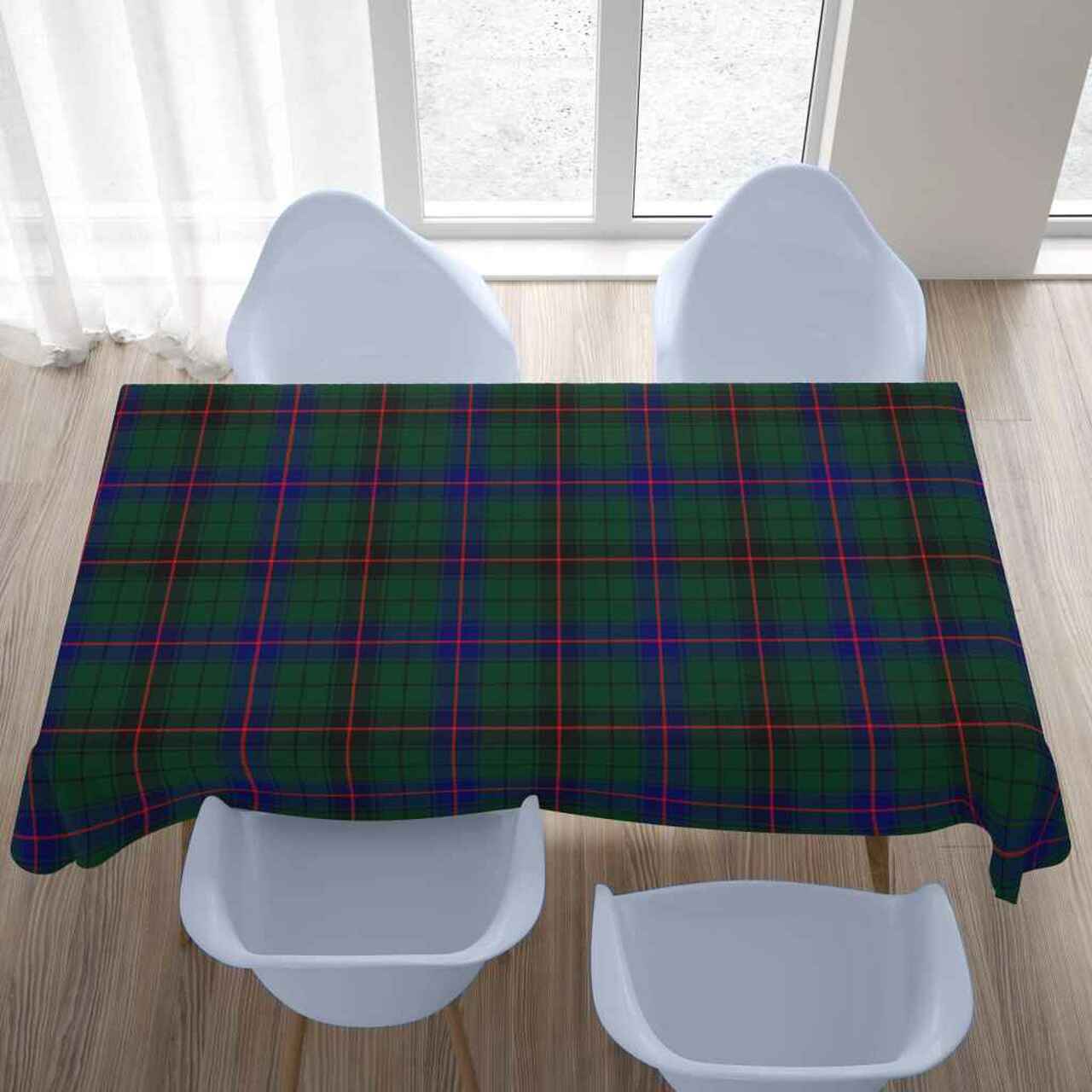 Davidson Modern Tartan Tablecloth