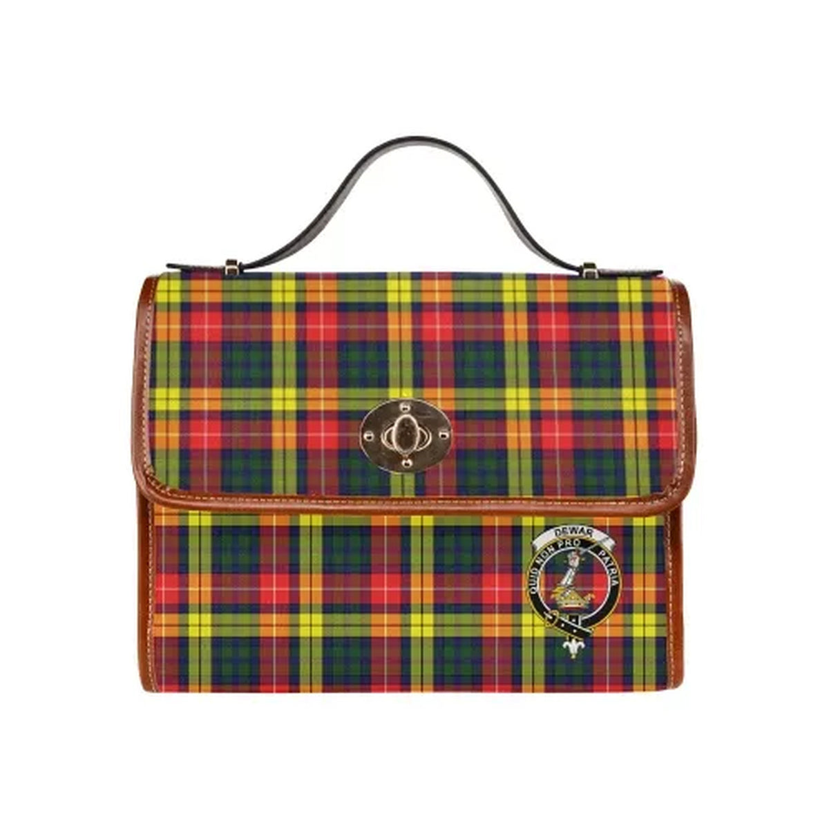 Dewar Tartan Canvas Bag