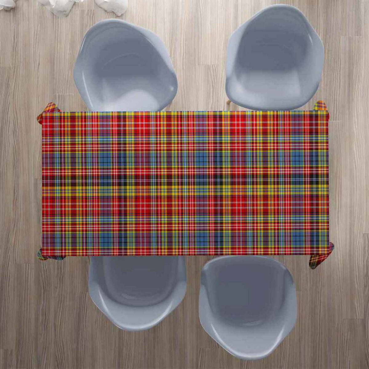 Drummond of Strathallan Tartan Tablecloth