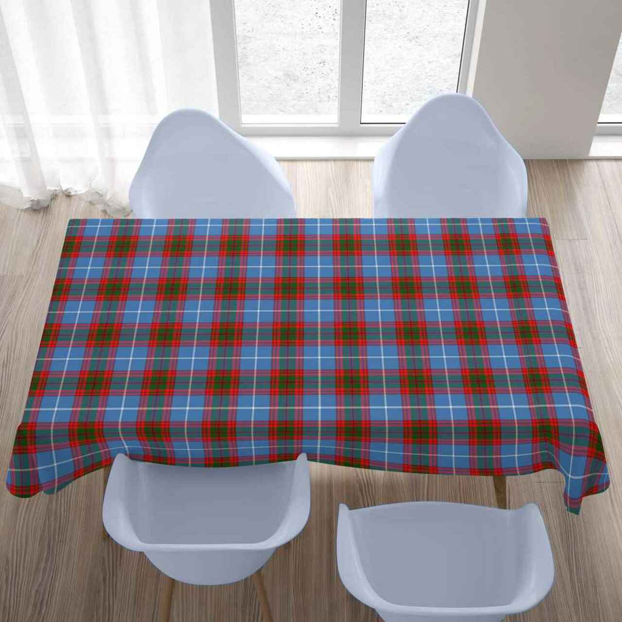 Edinburgh District Tartan Tablecloth