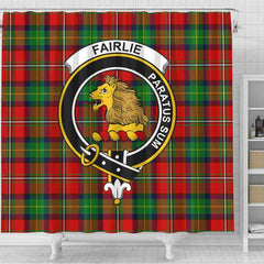 Fairlie Tartan Crest Shower Curtain