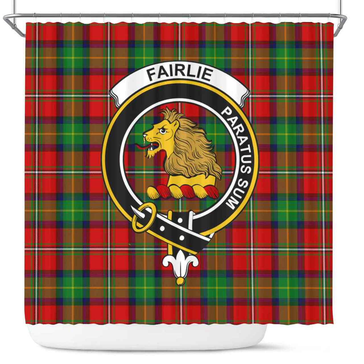 Fairlie Tartan Crest Shower Curtain