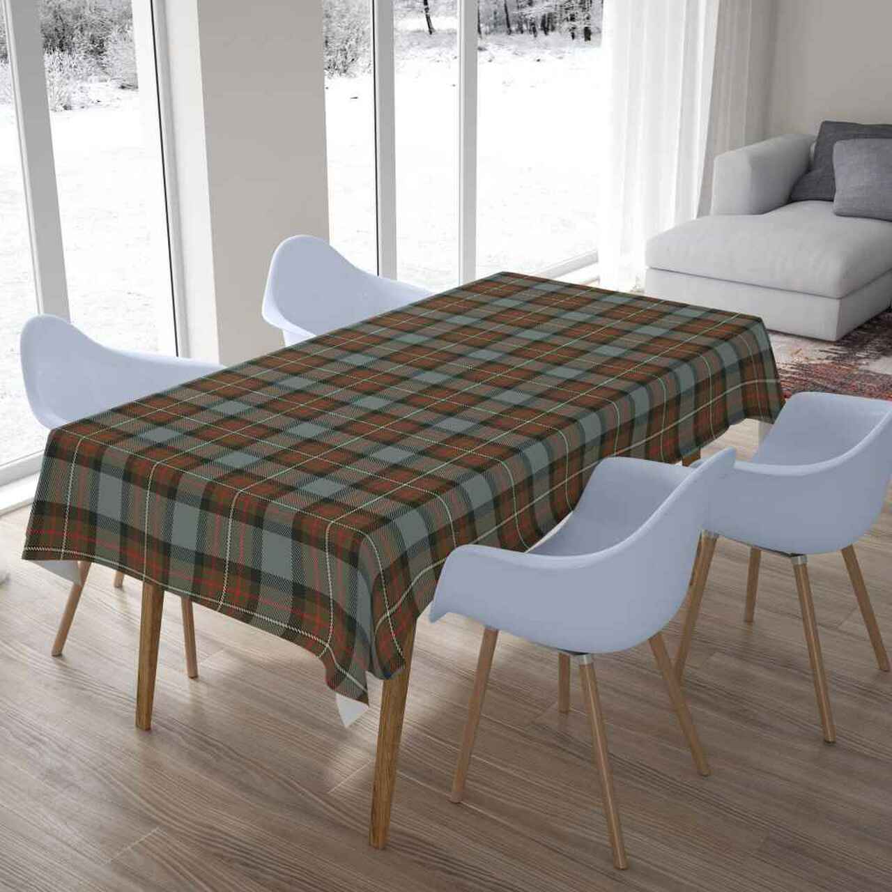 Fergusson Weathered Tartan Tablecloth