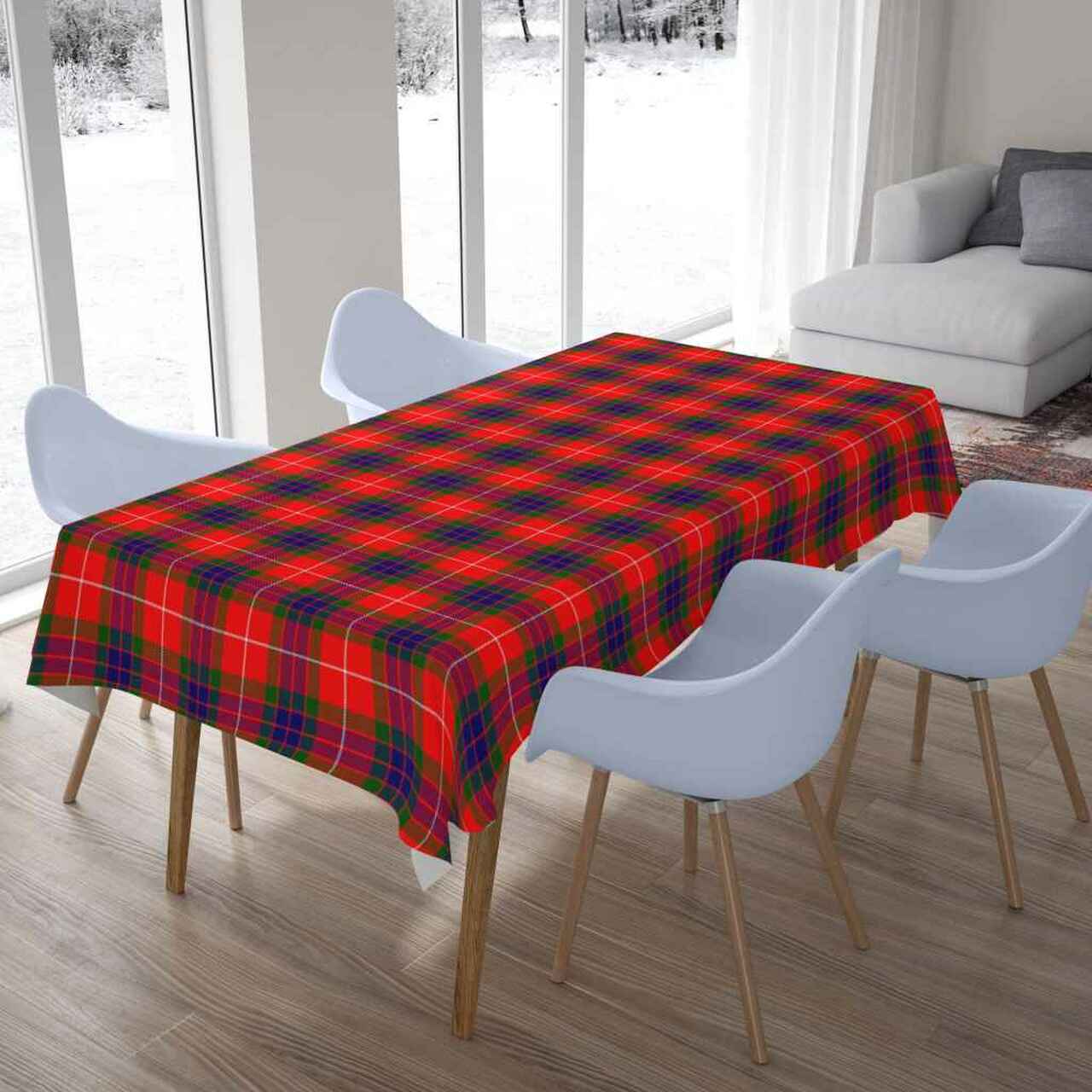 Fraser Modern Tartan Tablecloth