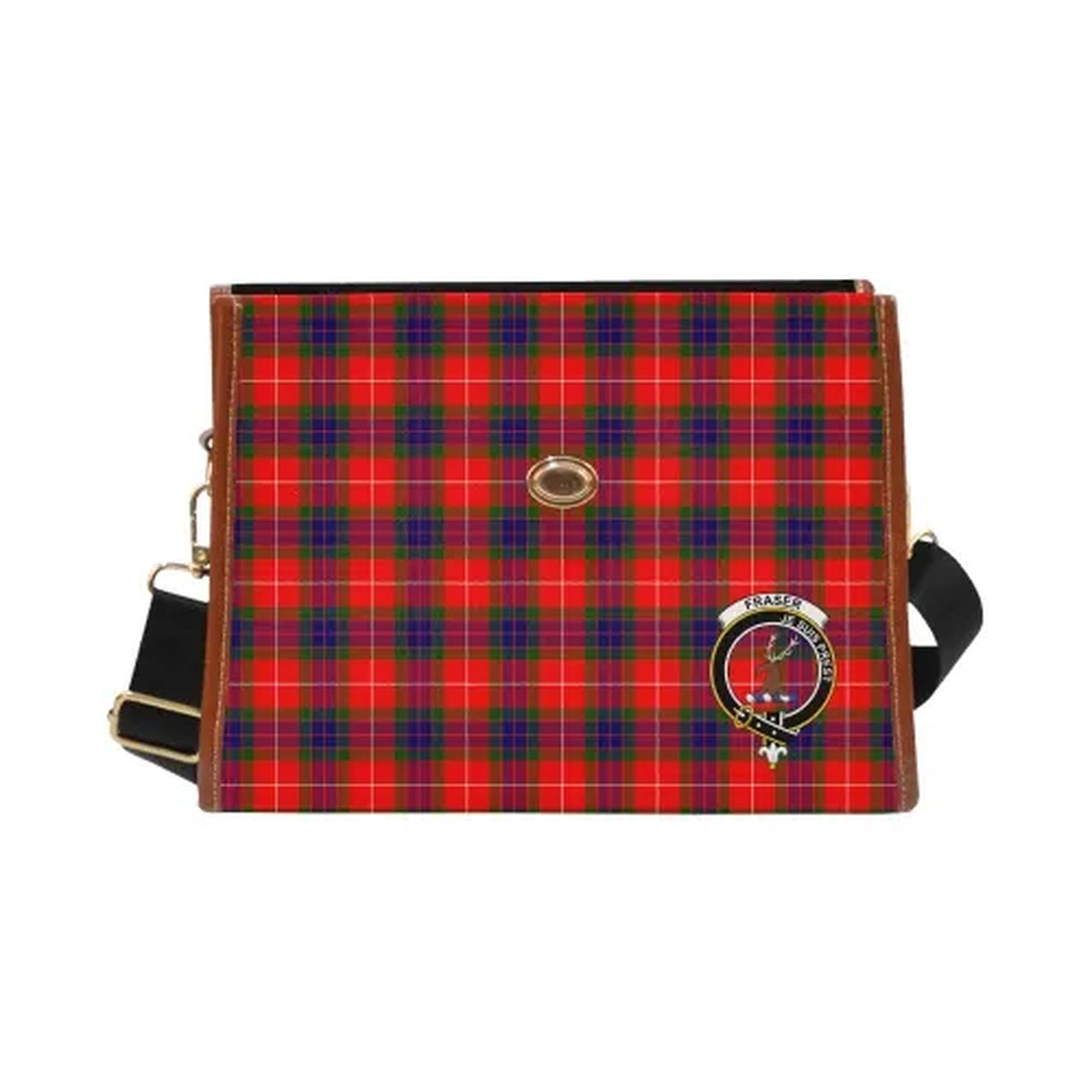 Fraser (of Lovat) Tartan Canvas Bag