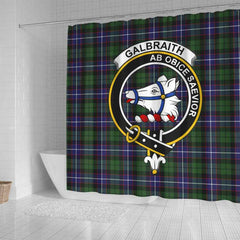 Galbraith Tartan Crest Shower Curtain