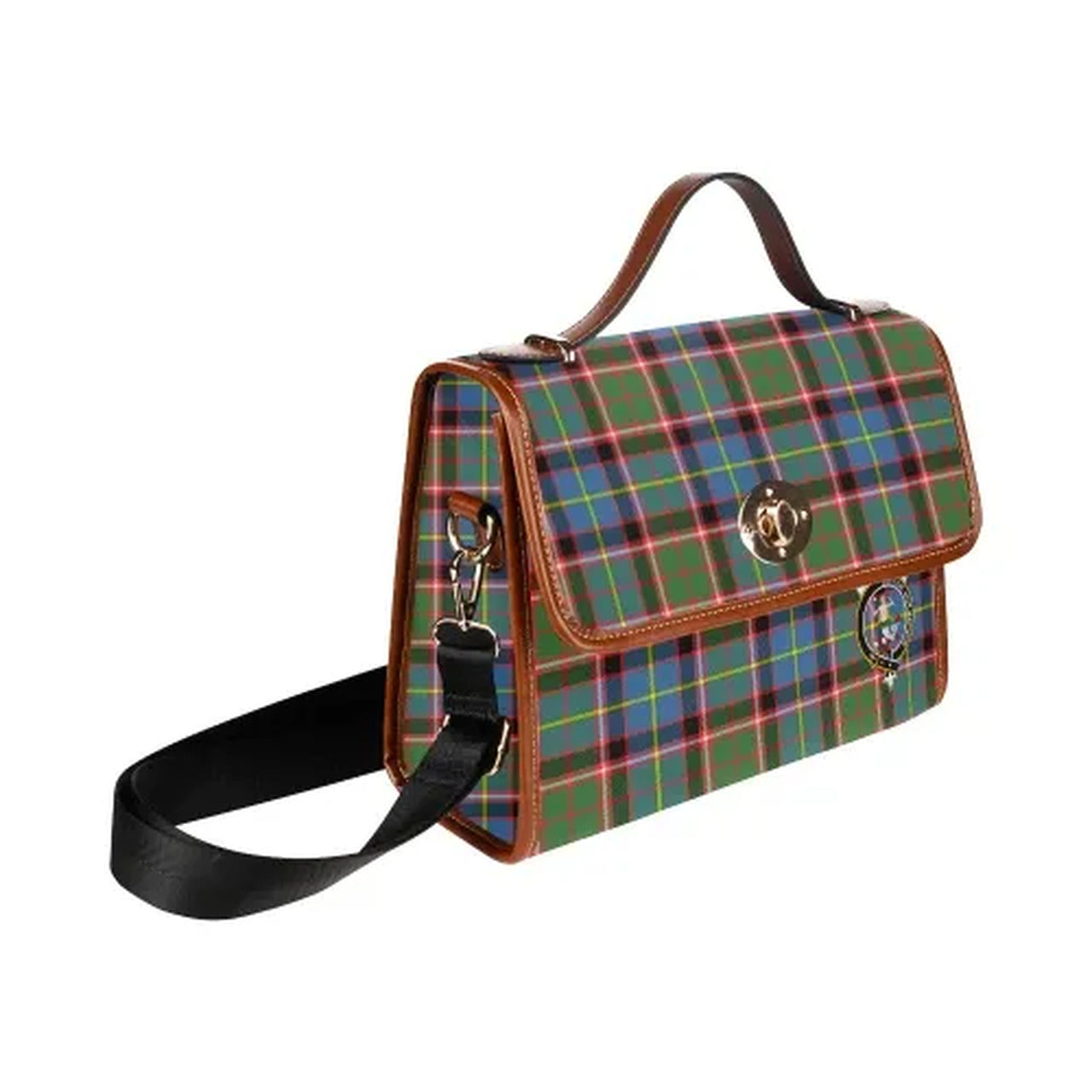 Glass Tartan Canvas Bag