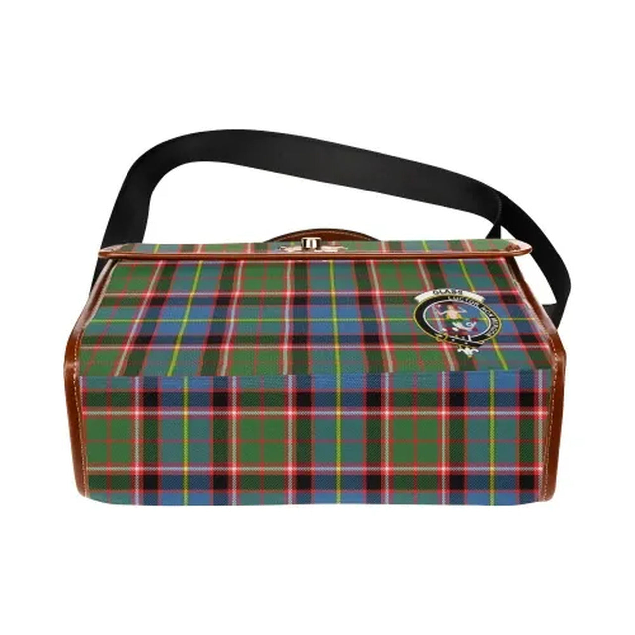 Glass Tartan Canvas Bag