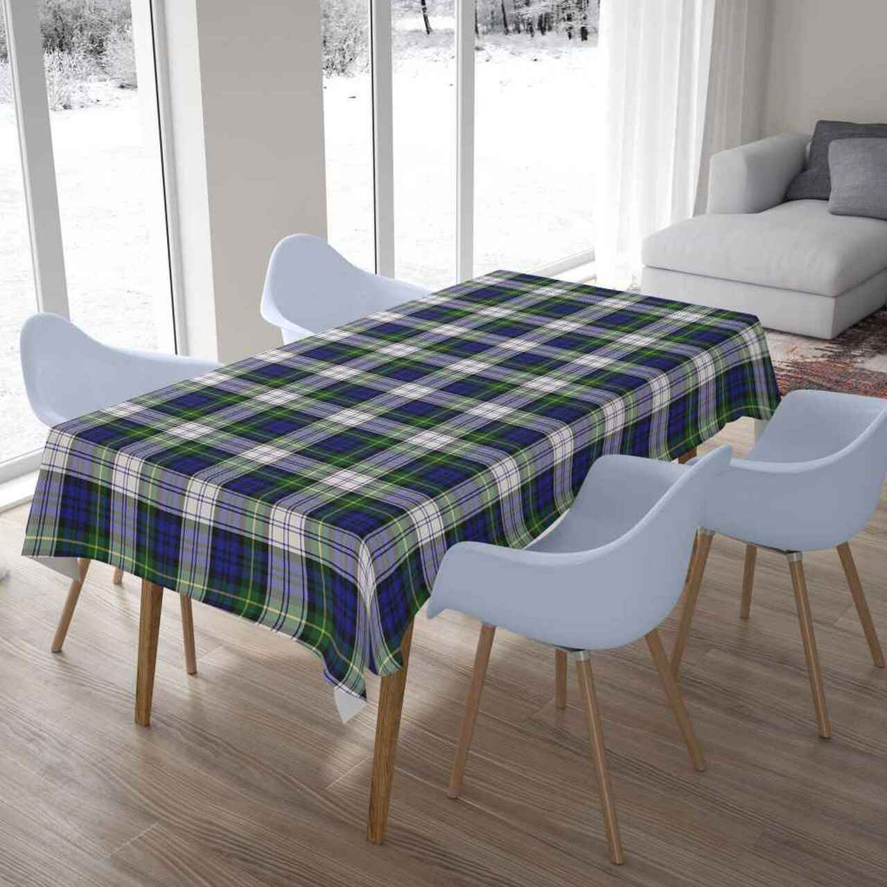 Gordon Dress Modern Tartan Tablecloth