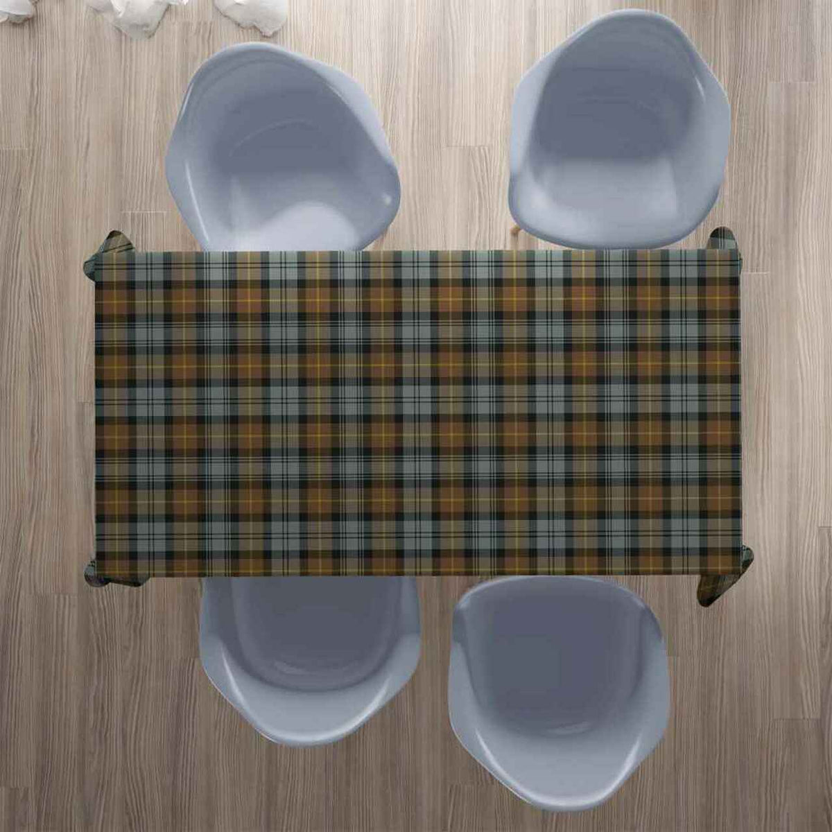 Gordon Weathered Tartan Tablecloth