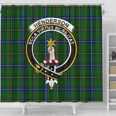 Henderson Tartan Crest Shower Curtain