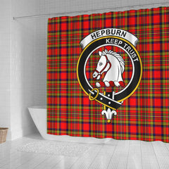 Hepburn Tartan Crest Shower Curtain