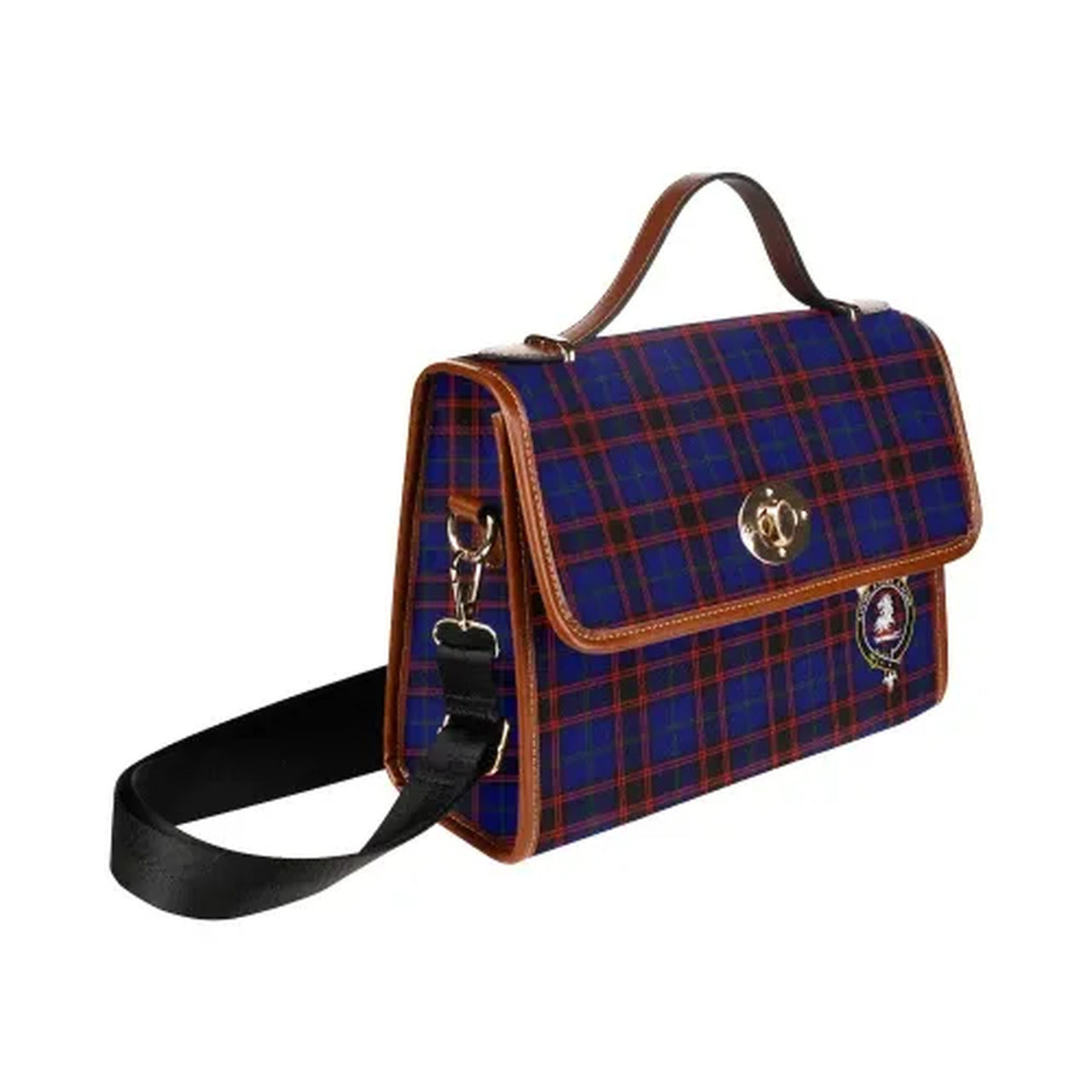 Home (or Hume) Tartan Canvas Bag