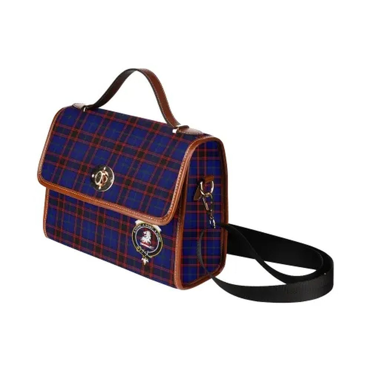 Home (or Hume) Tartan Canvas Bag