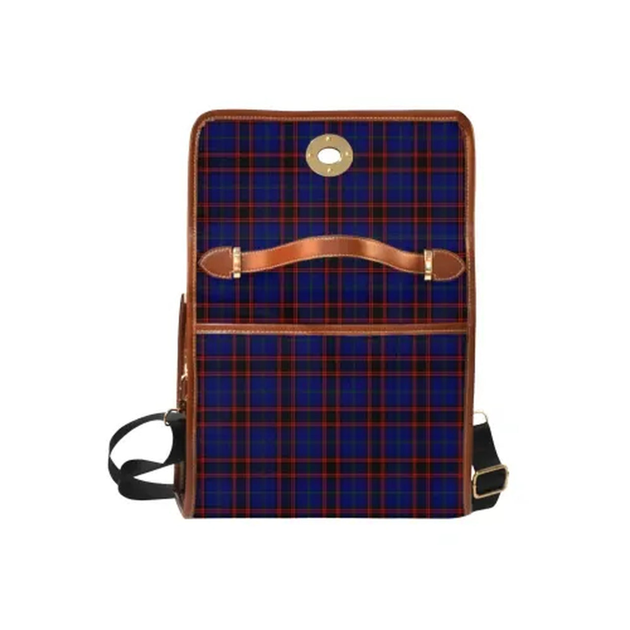 Home (or Hume) Tartan Canvas Bag