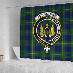 Johnston Tartan Crest Shower Curtain