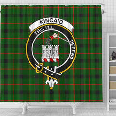 Kincaid Tartan Crest Shower Curtain