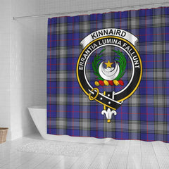 Kinnaird Tartan Crest Shower Curtain