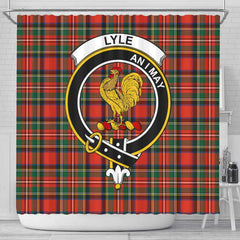 Lyle Tartan Crest Shower Curtain