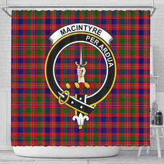 MacIntyre Tartan Crest Shower Curtain