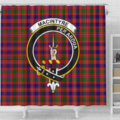 MacIntyre Tartan Crest Shower Curtain