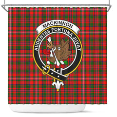 MacKinnon Tartan Crest Shower Curtain