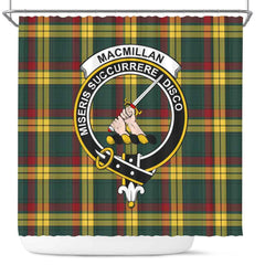 MacMillan Tartan Crest Shower Curtain