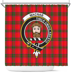 MacNab Tartan Crest Shower Curtain