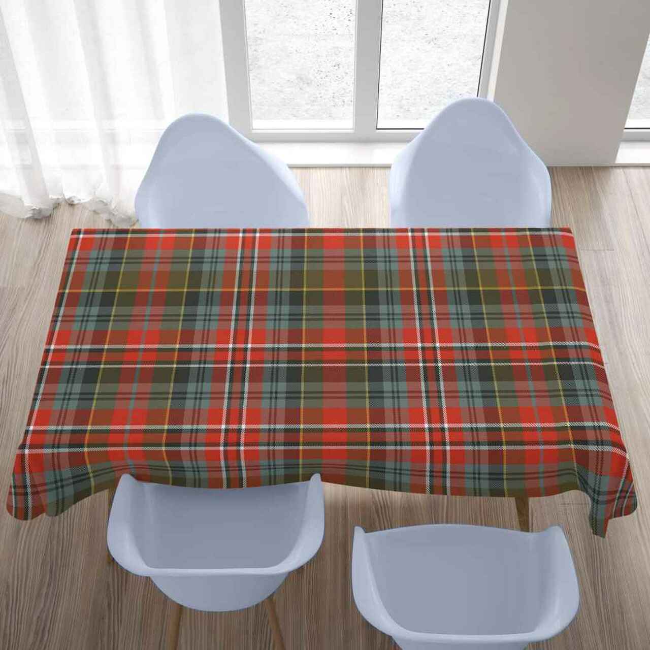 MacPherson Weathered Tartan Tablecloth