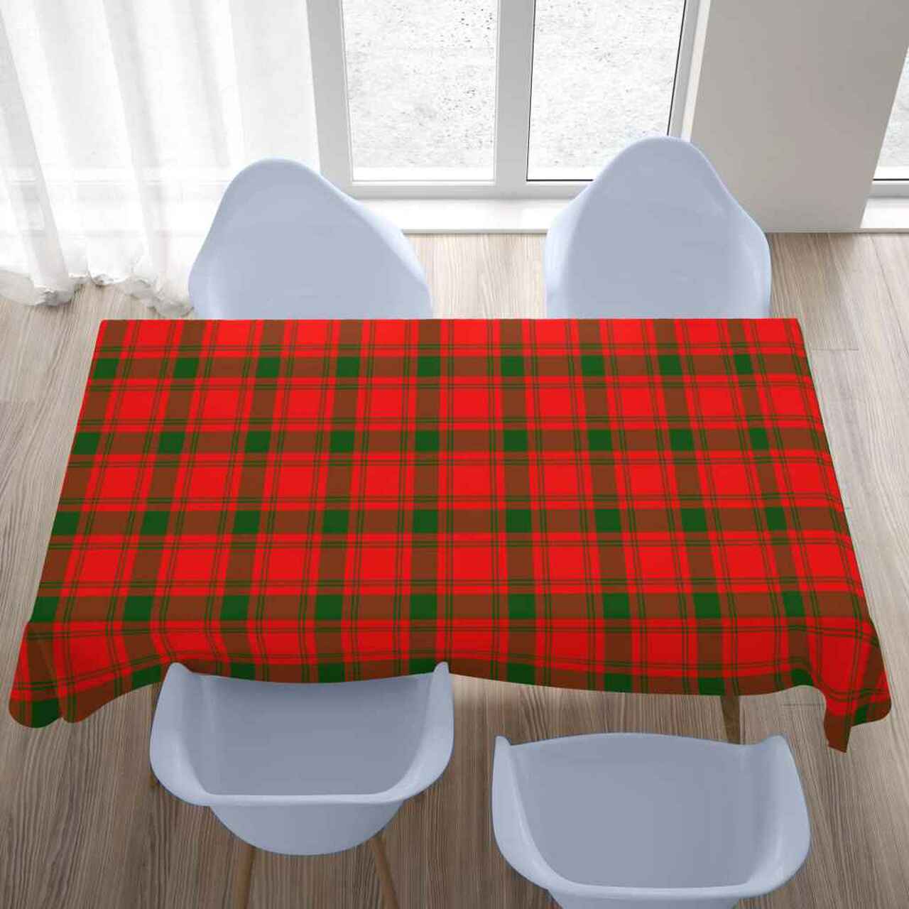 MacQuarrie Modern Tartan Tablecloth