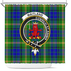 Maitland Tartan Crest Shower Curtain