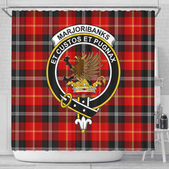 Marjoribanks Tartan Crest Shower Curtain