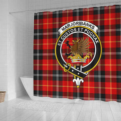 Marjoribanks Tartan Crest Shower Curtain