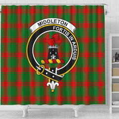 Middleton Tartan Crest Shower Curtain