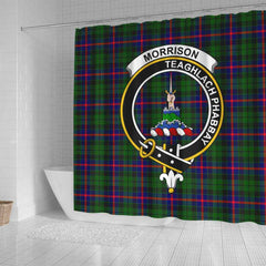 Morrison Tartan Crest Shower Curtain