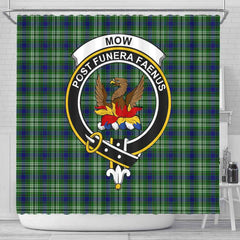 Mow Tartan Crest Shower Curtain