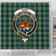 Mow Tartan Crest Shower Curtain