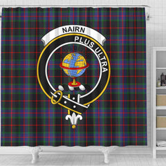 Nairn Tartan Crest Shower Curtain