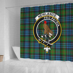 Newlands Tartan Crest Shower Curtain