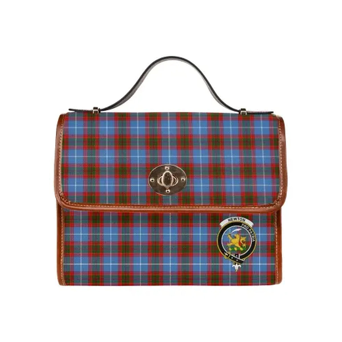 Newton Tartan Canvas Bag