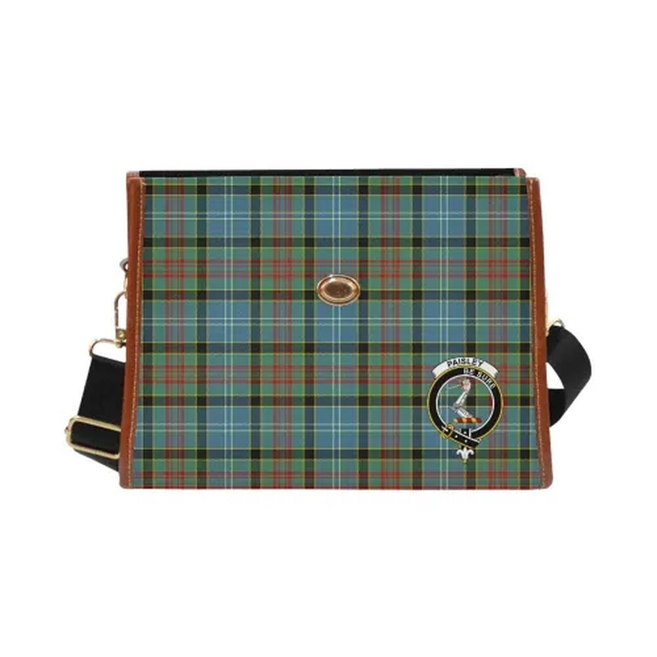 Paisley Tartan Canvas Bag