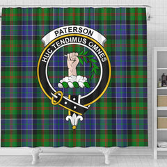 Paterson Tartan Crest Shower Curtain