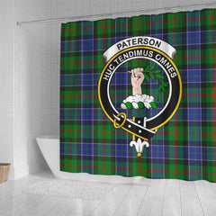 Paterson Tartan Crest Shower Curtain